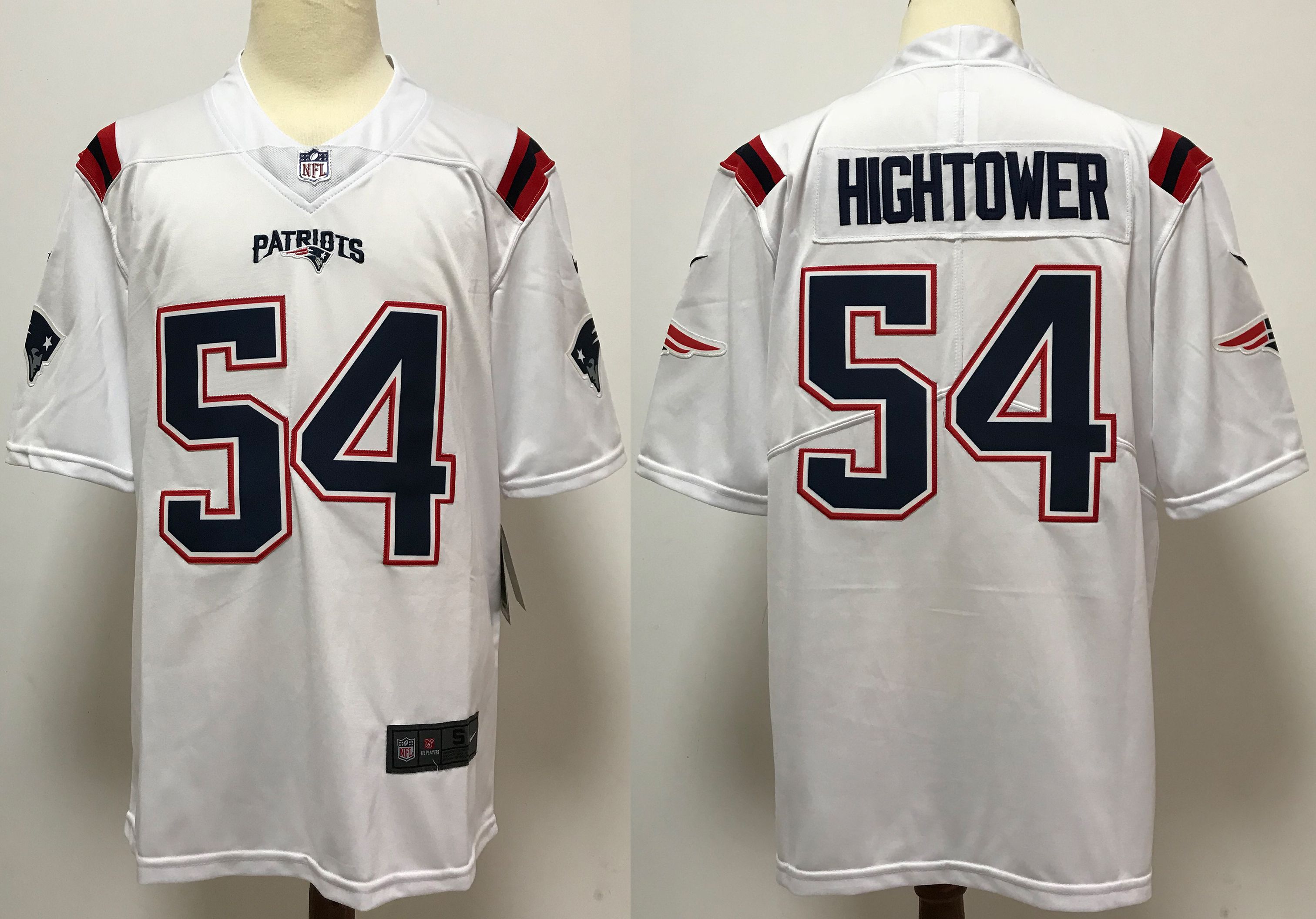 Men New England Patriots #54 Hightower White Nike Vapor Untouchable Stitched Limited NFL Jerseys->minnesota vikings->NFL Jersey